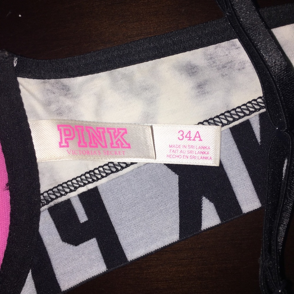 Victoria’s Secret PINK racerback push up bra - Picture 3 of 3